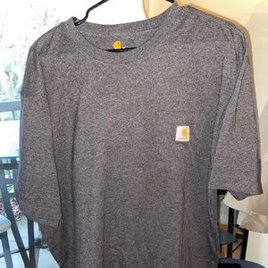 Carhartt Grey Pocket Tee